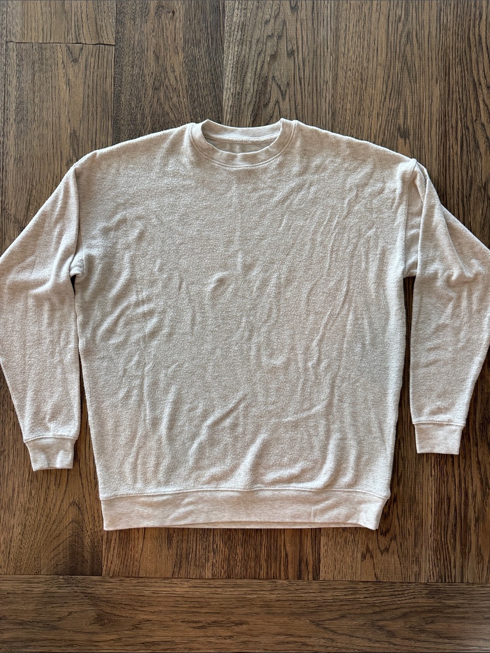 ALO Yoga Crewneck SoHo Sweater - Light Beige